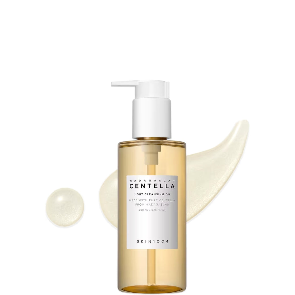 MADAGASCAR CENTELLA LIGHT CLEANSING OIL MADE WITH PURE CENTELLA FROM MADAGASCAR 200 ML  6.76 FL.OZ SKIN1004