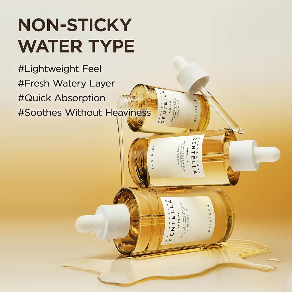 MADAGASCAR CENTELLA AMPOULE MADE WITH PURE CENTELLA FROM MADAGASCAR 100 ML  3.38 FL.OZ. SKIN1004