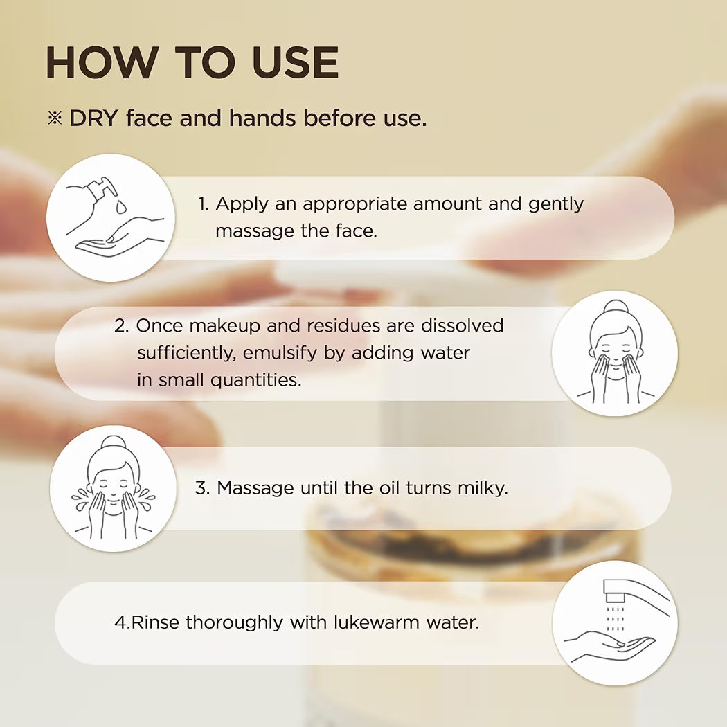 MADAGASCAR CENTELLA LIGHT CLEANSING OIL MADE WITH PURE CENTELLA FROM MADAGASCAR 200 ML  6.76 FL.OZ SKIN1004