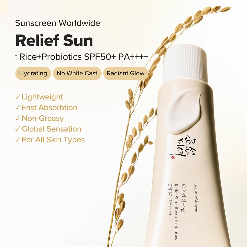 Beauty of Joseon Relief Sun + Rice  Probiotics SPF50+ PA++++